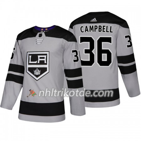 Los Angeles Kings Trikot Jack Campbell 36 Adidas Alternate 2018-19 Authentic - Herren
